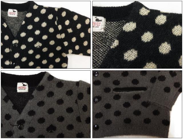 GANGSTERVILLE BANKER モヘアカーディガン