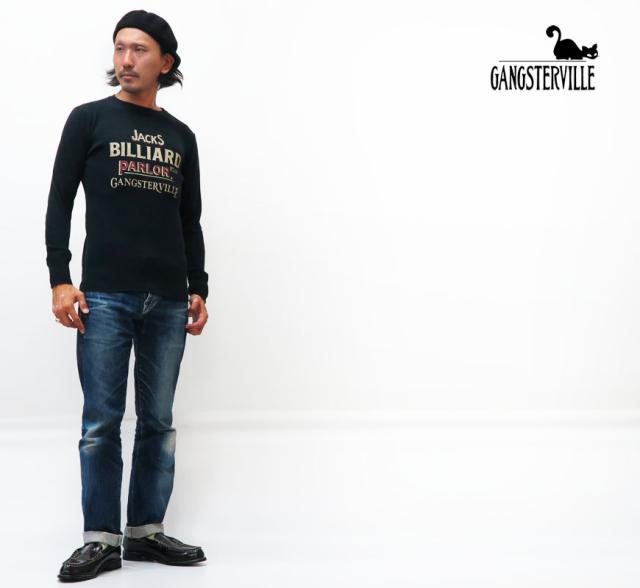 GANGSTERVILLE クルーネック半袖Tシャツ LADY of NEVADA