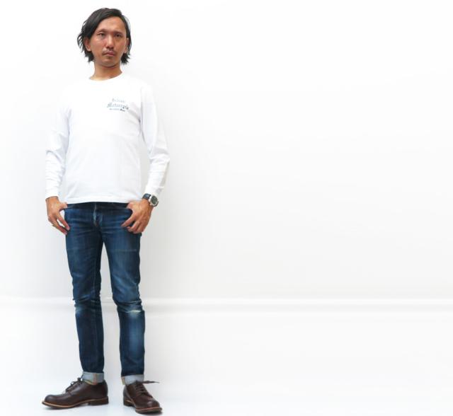 インディアンモーターサイクル Indian Motorcycle 長袖 プリント Ｔシャツ SCOUT & CHIEF IM68342