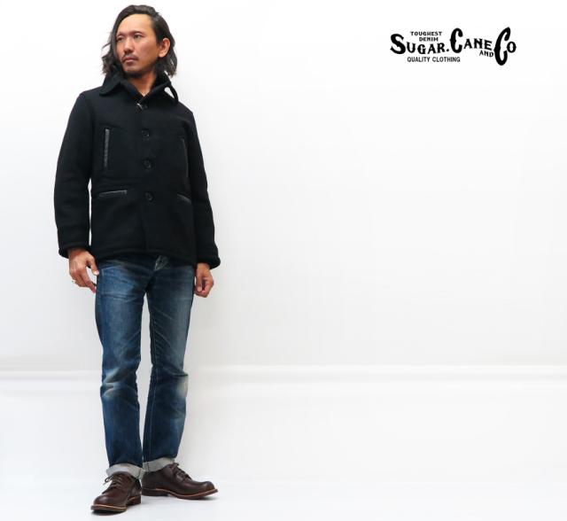 SUGAR CANE 30oz ウールメルトン スポーツコート SC14455