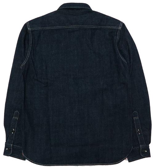 STUDIO D'ARTISAN 12oz デニム 長袖 ワークシャツ SD5333B