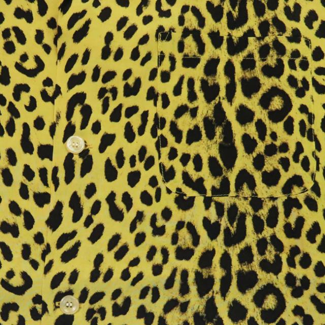 STAR OF HOLLYWOOD スターオブハリウッド 半袖 レーヨン オープンカラーシャツ LEOPARD SH39490