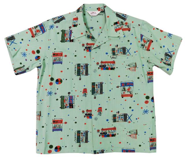 STAR OF HOLLYWOOD スターオブハリウッド 半袖 コットン オープンカラーシャツ STREET STALL SH39497