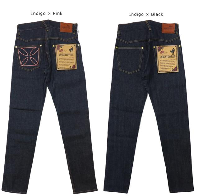 GANGSTERVILLE ギャングスタービル THUG DENIM SLIM 