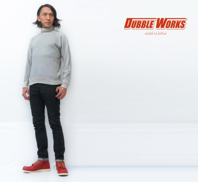 ダブルワークス DUBBLE WORKS スウェット タートルネック 裏起毛 WW85003