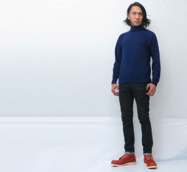 ダブルワークス DUBBLE WORKS スウェット タートルネック 裏起毛 WW85003