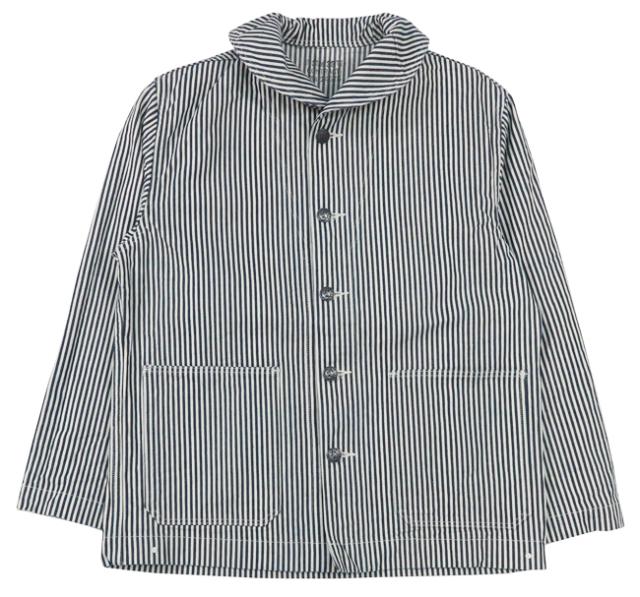 バズリクソンズ Buzz Ricksons ヒッコリーストライプ ユーティリティ ジャケット U.S.NAVY 大戦モデル カバーオール BR15303