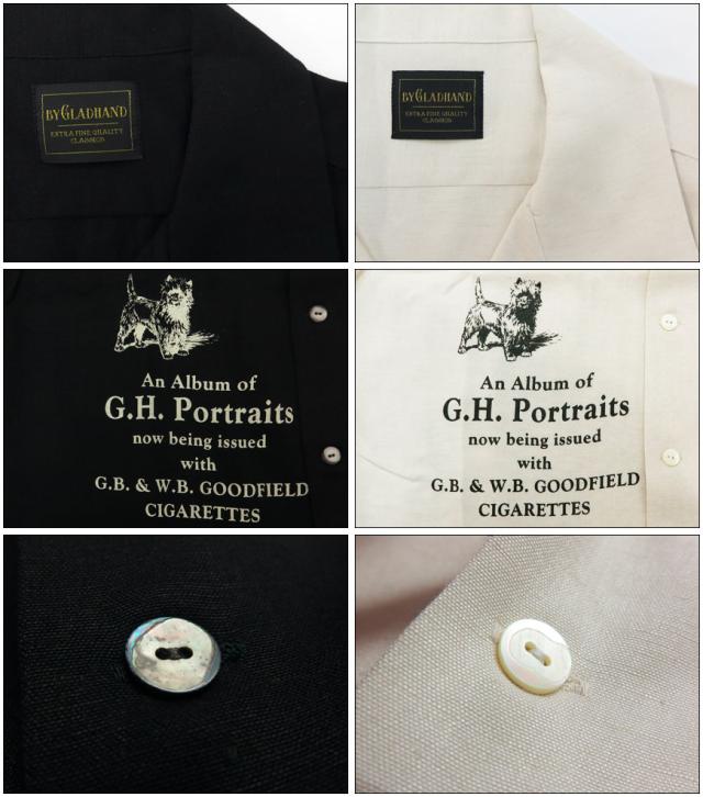 BY GLAD HAND 半袖オープンカラーシャツ リネン レーヨン PORTRAITS BYGH-20-SS-17