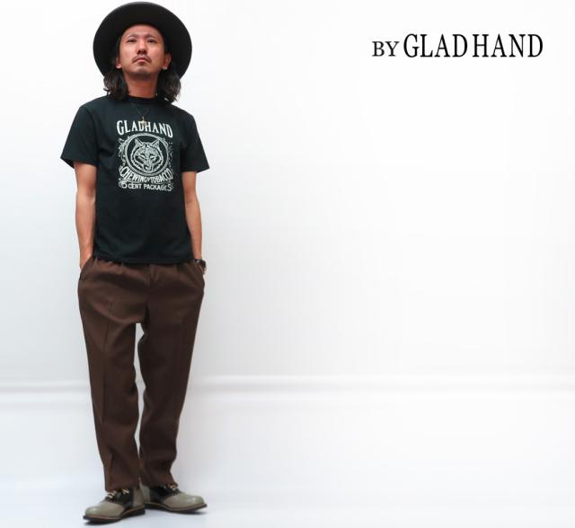 BY GLAD HAND クルーネック Tシャツ プリント BYGH-20-SS-25
