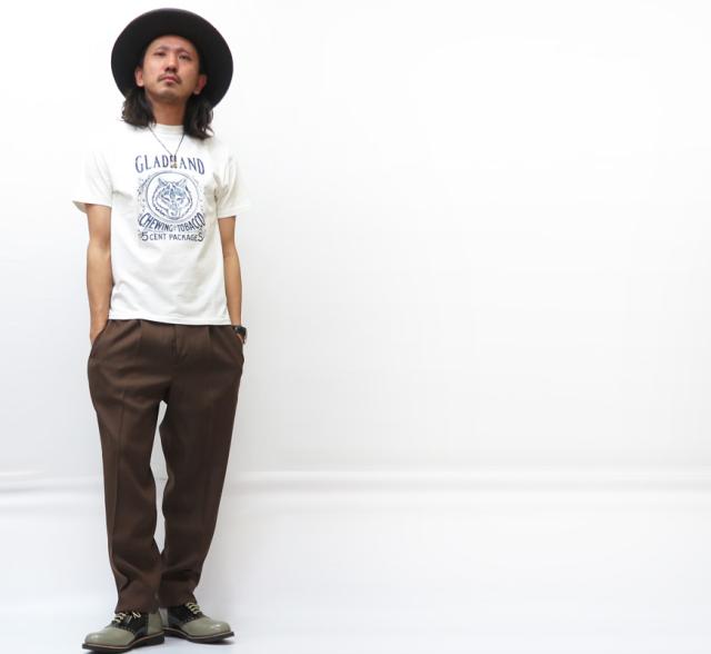 BY GLAD HAND クルーネック Tシャツ プリント BYGH-20-SS-25