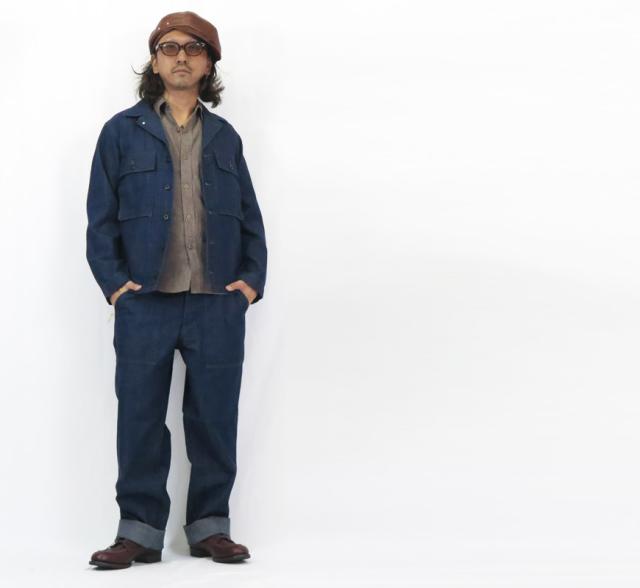 JELADO ジェラード CM43 10.5oz デニム フィールドジャケット 青タグ LAST RESORT CT11437