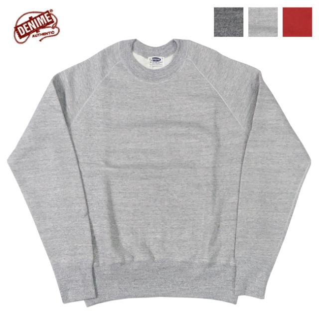 DENIME ドゥニーム 4本針ラグランスリーブ スウェット Lot.261