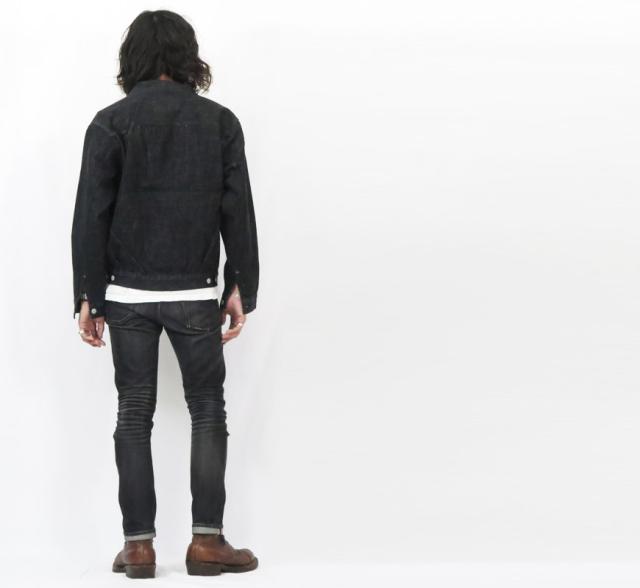 フルカウント FULLCOUNT 2102BK セカンドモデル ブラック デニム ジャケット 2ndモデル 13.7oz ジンバブエコットン