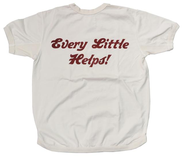 FULLCOUNT フラットシーマー ヘビーウェイト 半袖Tシャツ Every Little Helps! 5222PT-1