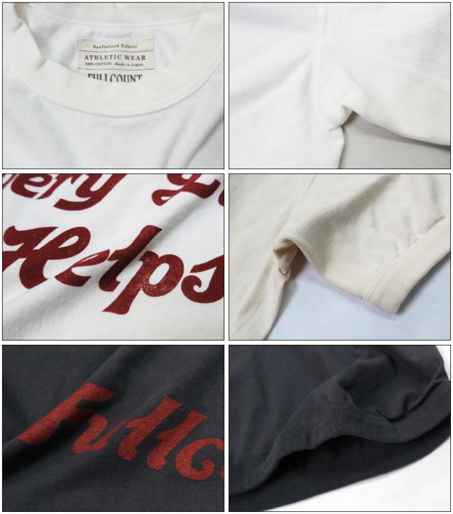 FULLCOUNT フラットシーマー ヘビーウェイト 半袖Tシャツ Every Little Helps! 5222PT-1