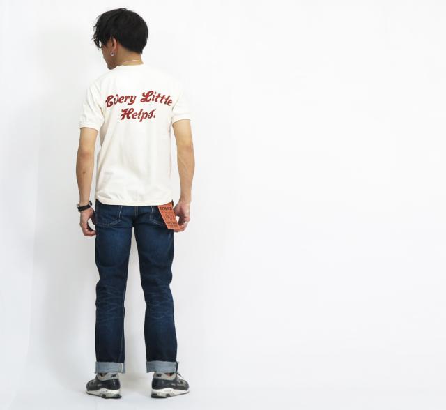 FULLCOUNT フラットシーマー ヘビーウェイト 半袖Tシャツ Every Little Helps! 5222PT-1