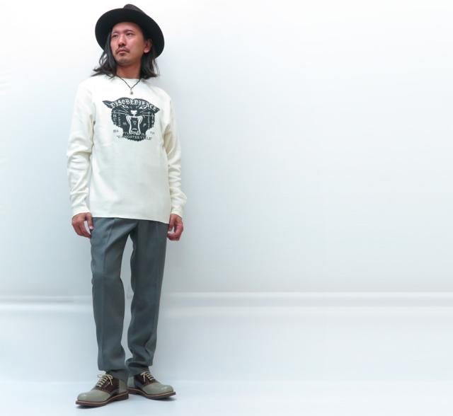 GANGSTERVILLE クルーネック半袖Tシャツ LADY of NEVADA