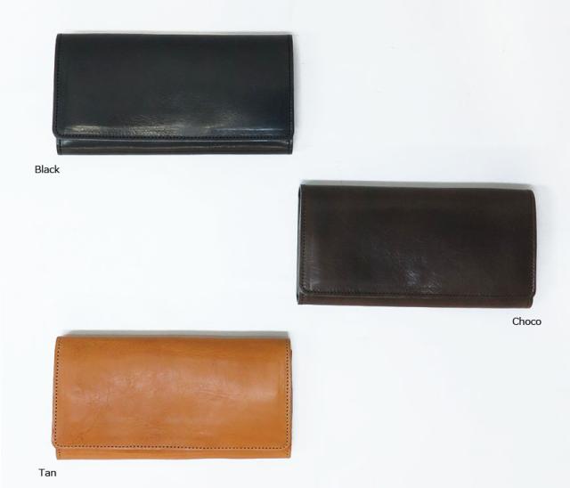 KC’S ケーシーズ 長財布 ラウンドジップ ロングウォレット 鮫革 レザー ブラック KIW036 