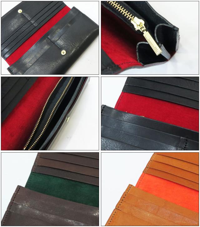 KC’S ケーシーズ 長財布 ラウンドジップ ロングウォレット 鮫革 レザー ブラック KIW036 