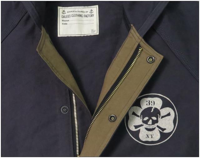 DALLES & CO ダリーズ&コー M-223A ミリタリーデッキジャケット 1930s PROOF JACKET
