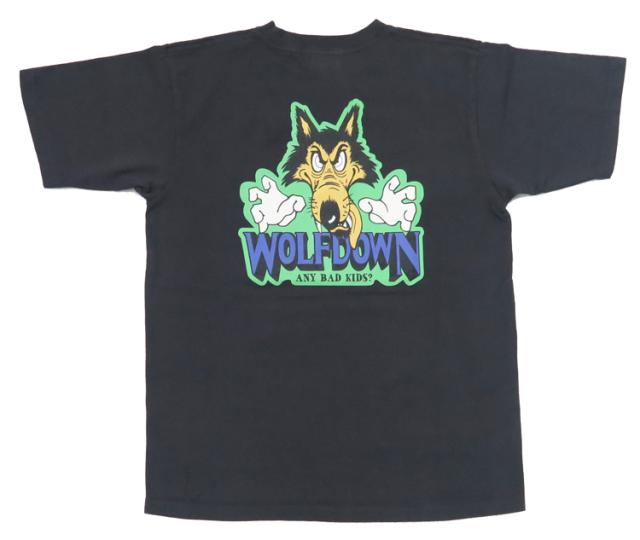 フェローズ PHERROW'S 半袖 Tシャツ WOLFDOWN 23S-PT15