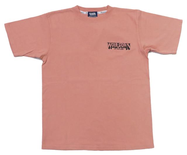 フェローズ PHERROW'S 半袖 Tシャツ WOLFDOWN 23S-PT15