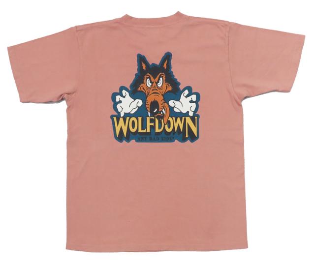 フェローズ PHERROW'S 半袖 Tシャツ WOLFDOWN 23S-PT15