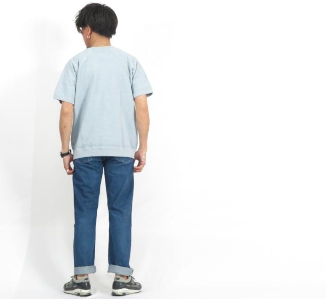 スペルバウンド SPELLBOUND セルヴィッジデニム ジーンズ レギュラーストレート ブラストウォッシュ 40-213C