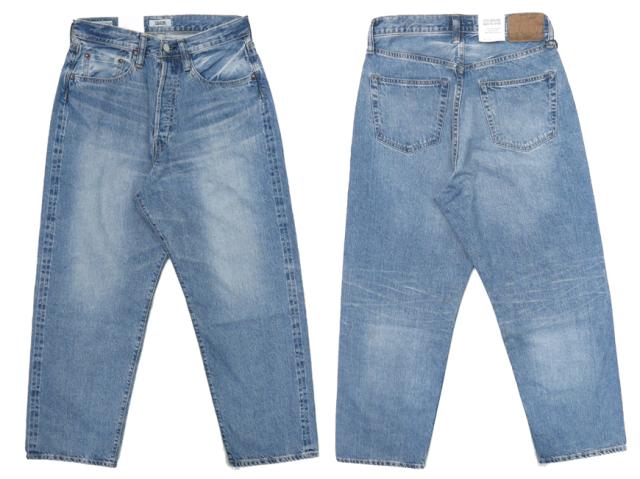 スペルバウンド SPELLBOUND セルヴィッジデニム ジーンズ ワイドテーパード ストーンウォッシュ 40-215C