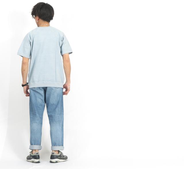 スペルバウンド SPELLBOUND セルヴィッジデニム ジーンズ ワイドテーパード ストーンウォッシュ 40-215C