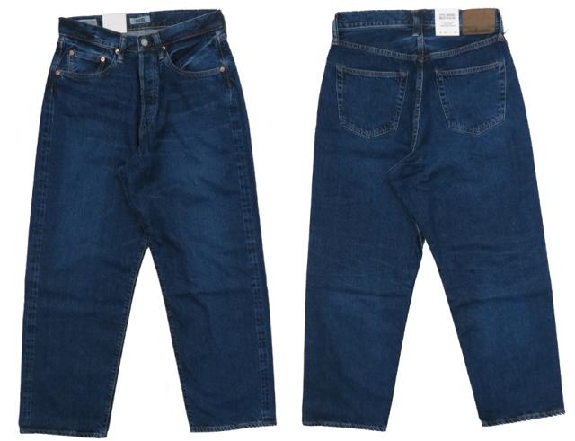 スペルバウンド SPELLBOUND セルヴィッジデニム ジーンズ ワイドテーパード ブラストウォッシュ 40-215C