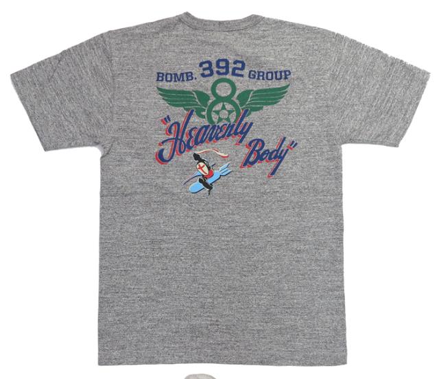 バズリクソンズ BUZZ RICKSON'S スラブヤーン 半袖 Tシャツ 392nd BOMB. BR79176