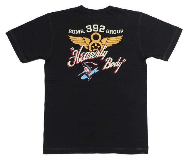 バズリクソンズ BUZZ RICKSON'S スラブヤーン 半袖 Tシャツ 392nd BOMB. BR79176