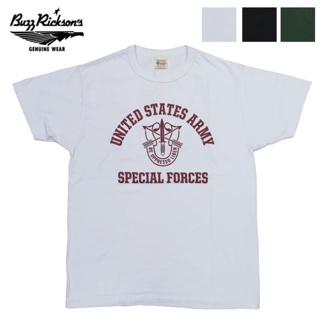 バズリクソンズ BUZZ RICKSON'S 半袖 Tシャツ SPECIAL FORCES BR79177