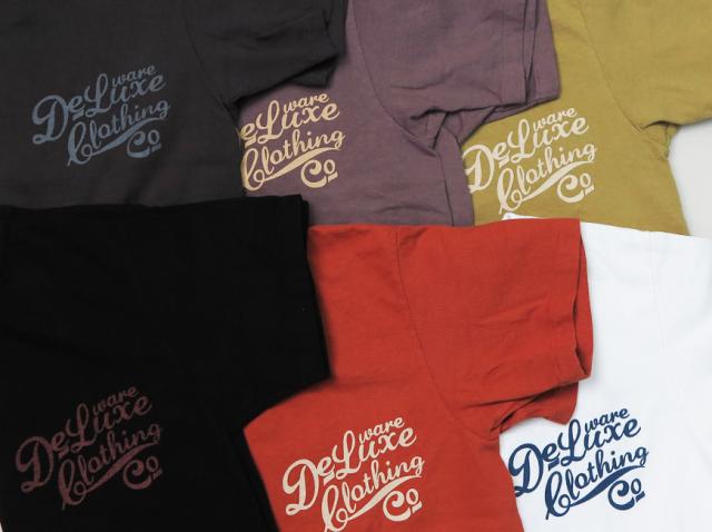 デラックスウェア DELUXEWARE 半袖 ロゴ クルーネックＴシャツ MT(BRGM)シリーズ 吊り編み ユニオンスペシャル BRGM-00B8