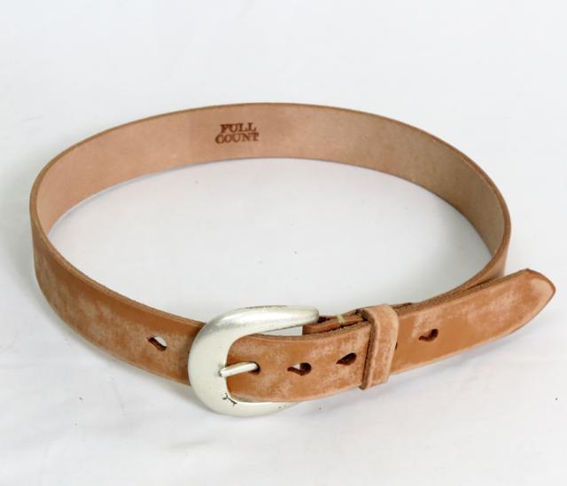 FULLCOUNT 5mm厚 ワイルドレザーベルト 6210