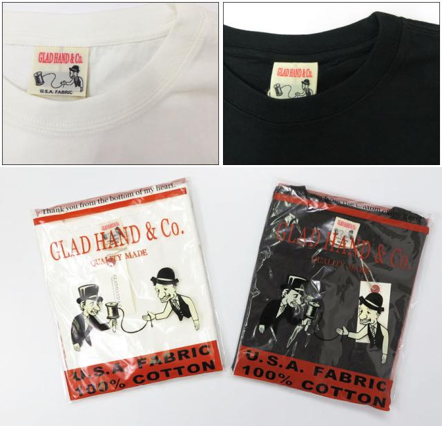 GLAD HAND パックシリーズ スタンダード 半袖クルーネックＴシャツ