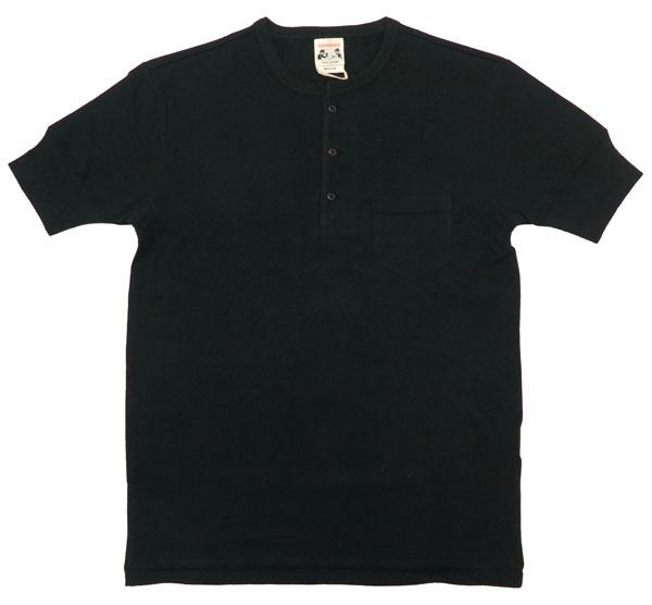 GLAD HAND パックシリーズ スタンダード 半袖ヘンリーネック ポケットＴシャツ