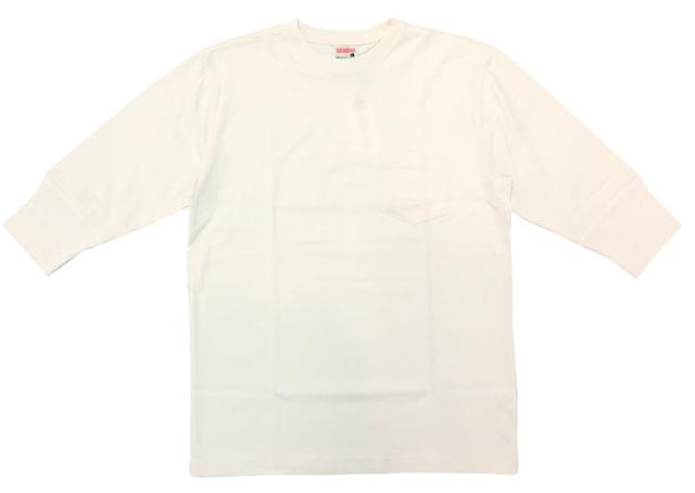 GLAD HAND パックシリーズ スタンダード ５分袖クルーネック ポケットＴシャツ