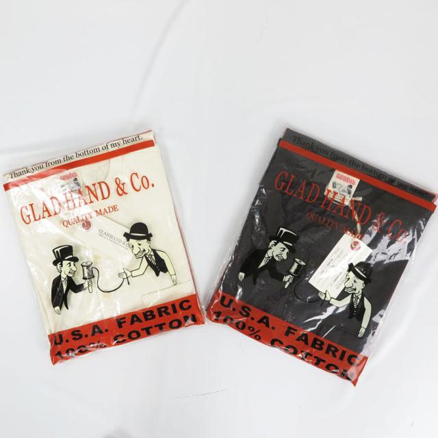 GLAD HAND パックシリーズ スタンダード ５分袖ヘンリーネック ポケットＴシャツ