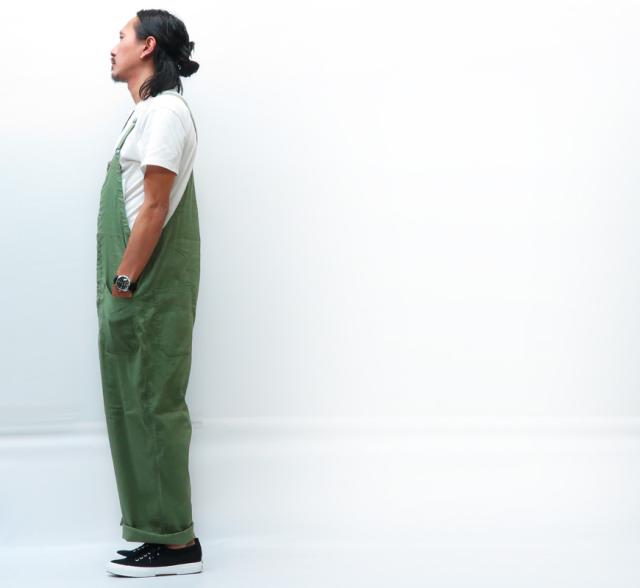 ジョンブル JOHNBULL リネンサロペット 21408