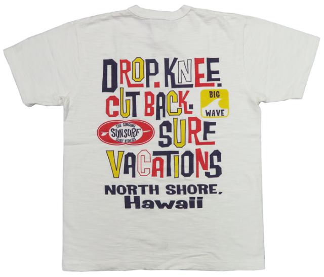 サンサーフ SUN SURF スラブヤーン 半袖Tシャツ DROP KNEE SS79210