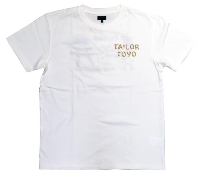 テーラー東洋 テイラー東洋 Tailor Toyo 半袖 スカ刺繍Tシャツ ロゴデザイン TT79213