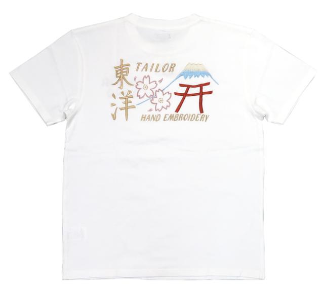 テーラー東洋 テイラー東洋 Tailor Toyo 半袖 スカ刺繍Tシャツ ロゴデザイン TT79213
