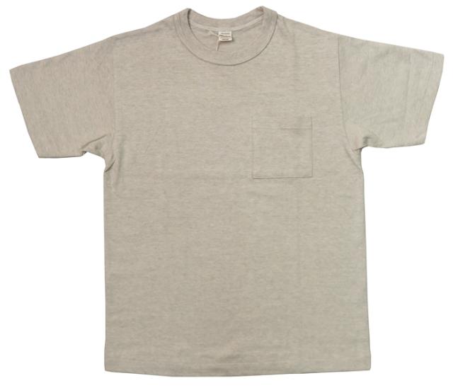 ウェアハウス WAREHOUSE Lot.4601-pocket 無地 半袖 ポケットTシャツ 定番 シャドーボーダー ローゲージ編み
