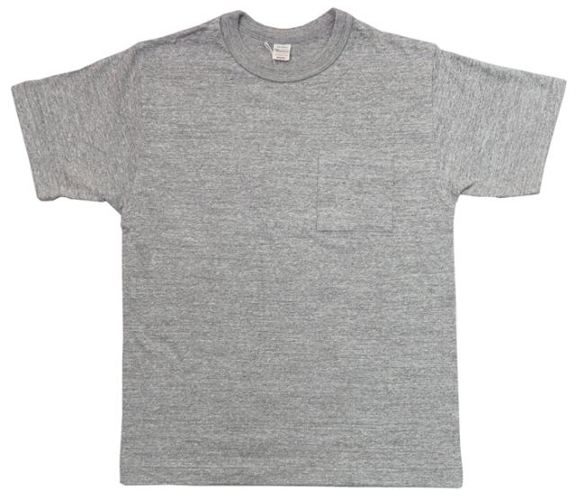 ウェアハウス WAREHOUSE Lot.4601-pocket 無地 半袖 ポケットTシャツ 定番 シャドーボーダー ローゲージ編み