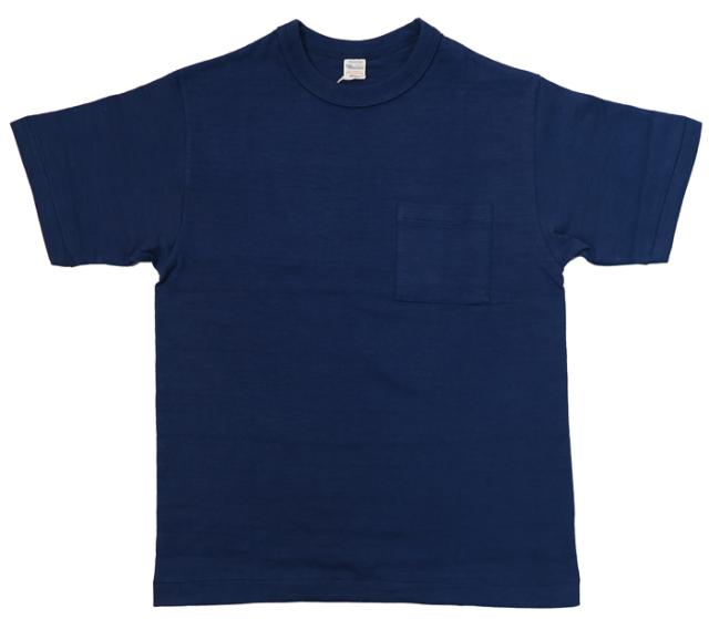 ウェアハウス WAREHOUSE Lot.4601-pocket 無地 半袖 ポケットTシャツ 定番 シャドーボーダー ローゲージ編み