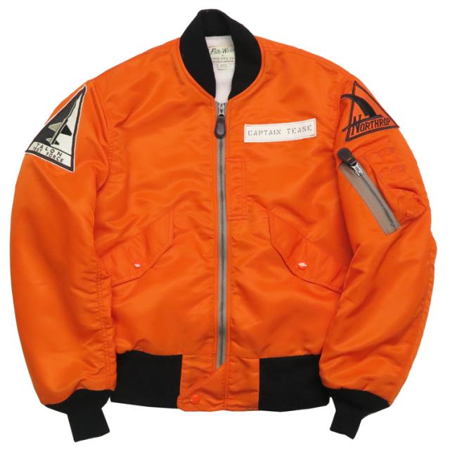 Buzz Rickson's フライトジャケット ORANGE L-2B FLITE WEAR TALON TEST FORCE BR15165