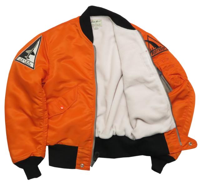 Buzz Rickson's フライトジャケット ORANGE L-2B FLITE WEAR TALON TEST FORCE BR15165