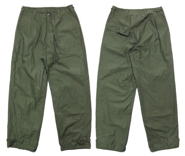 バズリクソンズ BUZZ RICKSON'S TROUSERS, COLD WEATHER, PERMEABLE (MOD.) BR12341